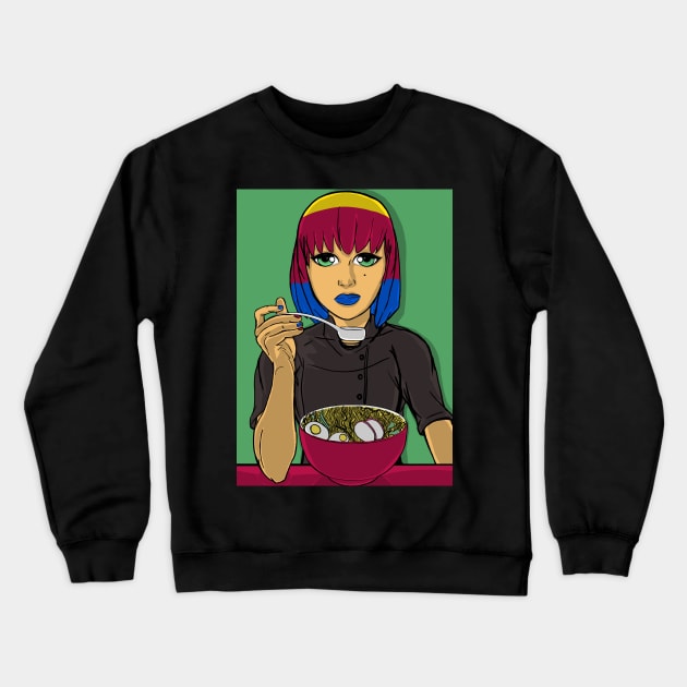 Hot Ramen Crewneck Sweatshirt by Donforte